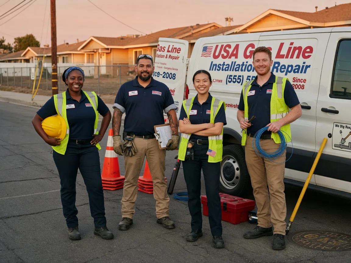 Gas Line Installation company in Frankford, WV
